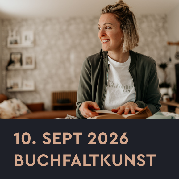 Workshop – Buchfaltkunst