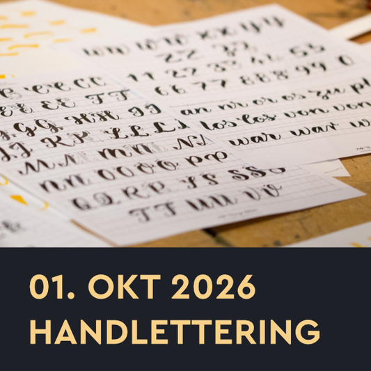 Workshop – Handlettering Einsteiger