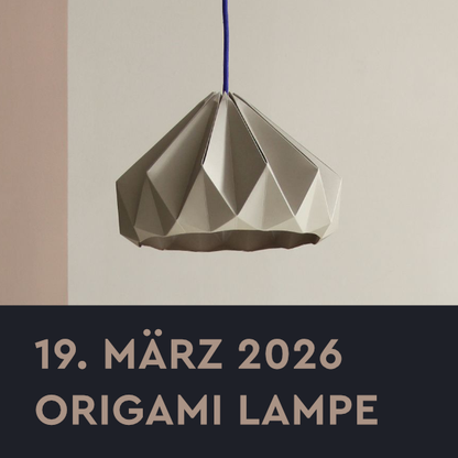 Workshop – Origami Lampenschirm