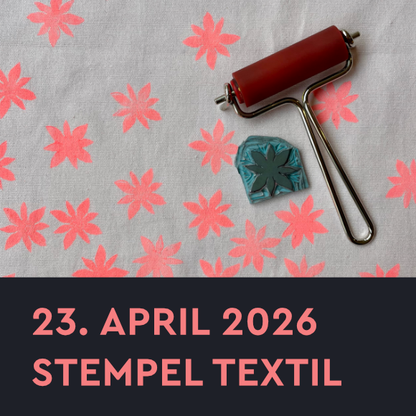 Workshop – Stempel Textil