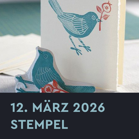 Workshop – Stempel und Linoldruck