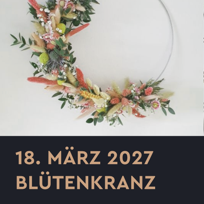 Workshop – Blütenkranz