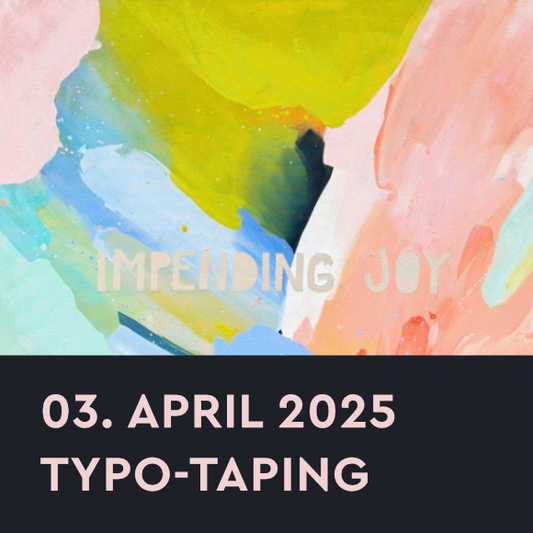 Workshop – Typo-Taping Beutel