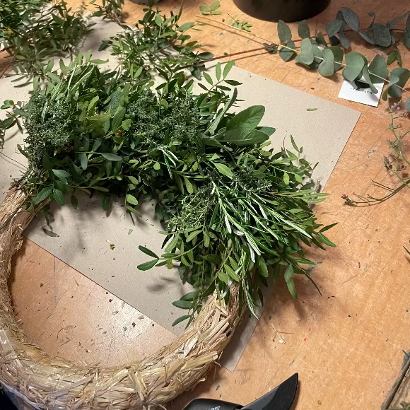 Workshop – Kräuterkranz