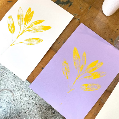 Workshop – Botanical Monoprinting