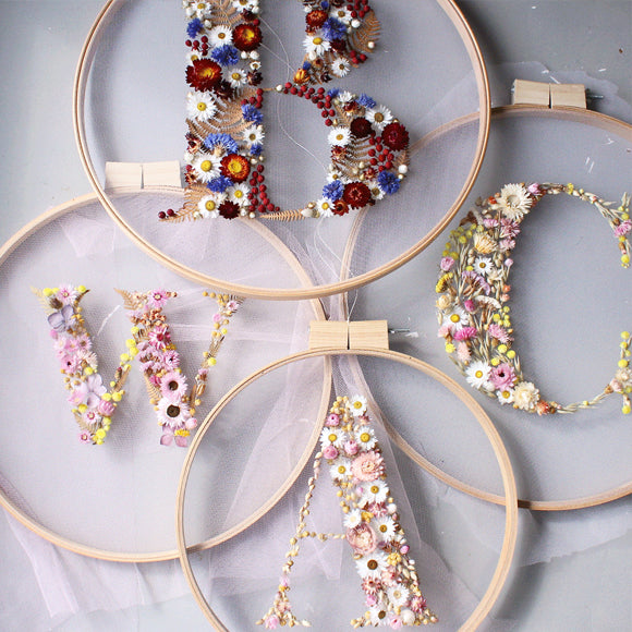 Workshop – Flower Typographie